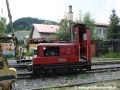Motorová lokomotiva TU 24.901 nese pojmenování Lienka a na trať Čiernohronskej železničky byla dodaná přímo z výroby v padesátých letech minulého století | 8.8.2007