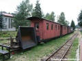 Odstavené vozy na nádraží v Čiernem Balogu | 8.8.2007
