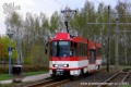 Konečná linky 2 a 4 Sachsendorf. Jiné tramvaje než typu KTNF6 zde nenajdete. | 15.4.2011