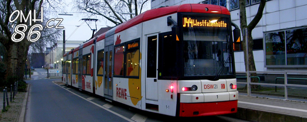Konečná linky U44 Westfalenhütte. | 25.-27.3.2011