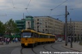 Trojče T4D #224-267+224-265+224-047 přijíždí na Theaterplatz. | 3.6.2017