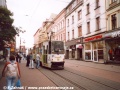 Chorzow, ulice Wolnosci se soupravou vozů 105N vedenou vozem ev.č.783 na lince 37 | 30.9.2004