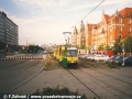 Katowice, Korfantego se soupravou vozů 105N vedenou vozem ev.č.773 na lince 41 | 11.9.1998
