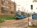 Vozovna Gliwice, souprava cvičného vlaku 105N vedená vozem ev.č.111 | 11.9.1998