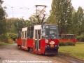 Zabrze, Lompy s vozem 105N ev.č.742 na lince 5 | 30.9.2004