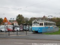 Linka 11 obsazená vozem M28 ev.č.754 opouští svou konečnou Salholmen a míří do centra města. | 27.9.2012