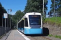 Ve výstupní zastávce smyčky Komettorget byl zachycen vůz AnsaldoBreda Sirio #425. | 19. 7. 2024