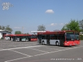 Odstavná plocha autobusů v čele s Mercedesem Citaro ev.č.384 (Betriebshof Freiimfelder Str.) | 8.5.2008