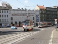 Setkání dvou generací tramvají. Nalevo T4D ev.č.1198+1199 a napravo MGT-K | 8.5.2008