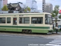 Čelní článek vozu 3809 v zastávce Inari-machi | 30.10.2008