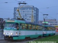 Súprava 361+414 na svojej domovskej linke 6. Voz 361 je prvá GO „made by DPMK“. | 3.5.2012