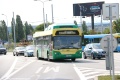 Autobus Tedom C12 #5611 z roku zachycený u kruhového objezdu. | 6.8.2020