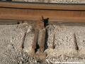 Rozpadající se podkladové panely VÚIS v Jablonecké ulici ponesou na svých bedrech jednokolejný úzkorozchodný provoz meziměstské tratě jen pár posledních týdnů... | 6.5.2011