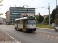 Vůz T3M ev.č.70 na lince 3 klesá ulicí 1. máje k zastávce Rybníček... | 6.10.2012