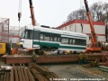 Liberecké tramvajové koleje po letech odstavení opustil vůz RT6S ev.č.85. | 13.12.2013