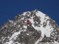 Kabina visuté lanové dráhy na Lomnický štít nad Skalnatým plesem. | 31.1.2012