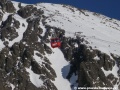 Kabina visuté lanové dráhy na Lomnický štít nad Skalnatým plesem. | 31.1.2012