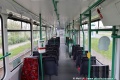 Interiér modernizovaného vlaku B6A2. Tyto modernizované vleky jsou používané k posilám tramvají NGT8D. | 28.4.2023