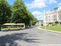 Trolejbus Škoda 24Tr CityBus ev.č.52 u zastávky Goethovo náměstí. | 13.-14.6.2014