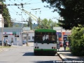 V zastávce Dopravní podnik stanicuje trolejbus Škoda 14TrM ev.č.48 na lince 3. | 13.-14.6.2014