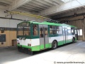 Již nátěr vozu prozrazuje, že pochází z Plzně. Trolejbus ev.č.47 byl v roce 1988 zařazen pod ev.č.417 jako trolejbus Škoda 14Tr08/6. Na přelomu let 2002/2003 prošel celkovou modernizací s dosazením nové skříně a změnou typu na 14TrM. Do Mariánských Lázní byl odprodán v prosinci 2011. | 13.-14.6.2014