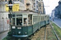 Článkový vůz #3001 s vlekem na lince IV. | 30.5.1960