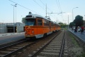 Souprava vozů tvořících jednotku Treno Bloccato v čele s vozem #535 v konečné zastávce Comasina. | 18.5.2018