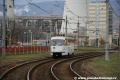 Vůz T3M3 ev.č.311 vypravený na linku 3 přijíždí od Chemopetrolu k zastávce Zdravotní středisko. | 5.11.2010