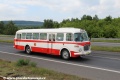 Cestou se k nám připojuje historický autobus Škoda 706 RTO MTZ ev.č.150. | 2.6.2012