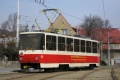 Druhý snímek z Citadely přibližuje nápisy na boku tramvaje, připomínající výročí Mostecké MHD v roce 2001. | 15.4.2006