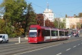 Řeku Pegnitz překonává vůz Adtranz GT8N2 #1114. | 29. 10. 2024