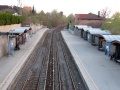 Celkový pohled na stanici Ullevaal Stadion. | duben/květen 2011