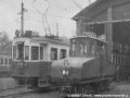 Posunovací lokomotiva ve vozovně | do roku 1973