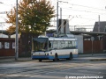 Trolejbus Š 21Tr ev.č.3313 u hlavního nádraží. | 28.10.2011