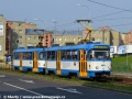 Souprava Progressů na lince 7 u Sport arény. | 2.8.2012