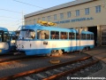 Novotou zářící „tyristor“ ev.č.988 ve vozovně Křivá. | 19.10.2012