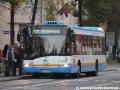 Integrovaná zastávky Křižíkova a stý ostravský autobus Solaris Urbino 12 III ev.č.7757. | 20.10.2012