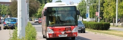 Sukovou třídou míří autobus Irisbus Citelis 12M CNG #217 vypravený na linku 88. | 4.6.2018