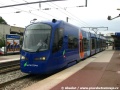Boční pohled na vůz Avanto č. TT10 ve stanici Aulnay-sous-Bois | 25.8.2009