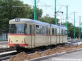 Vůz Düewag GT8 ev.č.699 směřuje do smyčky Budziszyńska. | 1.7.2012