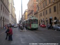 Via Giovanni Amendola, původní podoba blokové tramvajové smyčky u hlavního nádraží Termini. | duben 2009