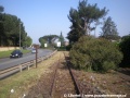 Via Casilina, pozůstatky železniční trati Roma - Frosinone v úseku Laghetto - Colonna. | duben 2010