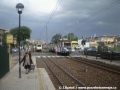 Via Casilina, míjení souprav STEFER v zastávce Togliatti. | duben 2010