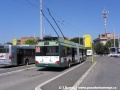 Largo Labia, trolejbusová a autobusová smyčka na severovýchodním předměstí Říma. | duben 2010