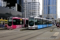 Přestupní uzel Rotterdam Centraal, vpravo vidíme porouchanou tramvaj, proto ty kolony. | 2.-3.8.2010