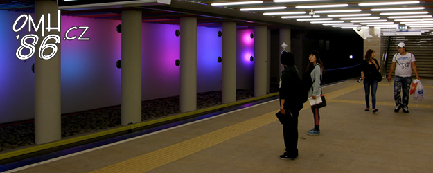 Stanice metra Rotterdam Centraal. | 2.-3.8.2010