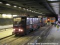 Souprava vozů T6A2 ev.č.2031+2032 v podzemní stanici | 9.-10.3.2006