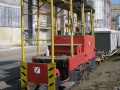 Elektrická lokomotiva TLD 6,5 ev.č.31 úzkorozchodné drážky v areálu Spolchemie v Ústí nad Labem | 19.10.2006
