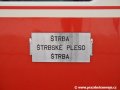 Orientační směrovka na vozu řady 405 - Zkrátka jedeme tam a zpět! | 5.8.2007