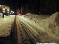 Koncová stanice na Štrbském Plese. | 31.1.2012